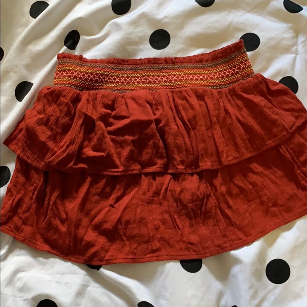 Strapless Crop Top
